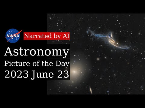 APOD: 2023-06-23 - Giant Galaxies in Pavo (Narrated by Brian)