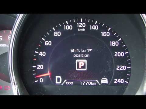KIa cee´d (modelo 2012). Instrumentación