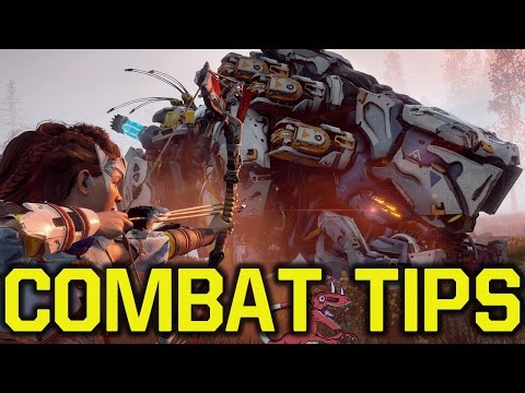 Horizon Zero Dawn Tips - COMBAT TIPS (Horizon Zero Dawn gameplay - Horizon Zero Dawn tipps)