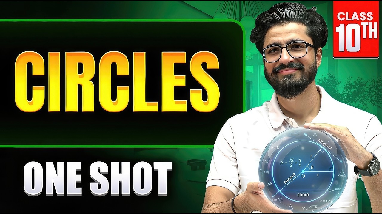 Circles One Shot 🔥 | Class 10 Maths Chapter 10 | Ritik Mishra