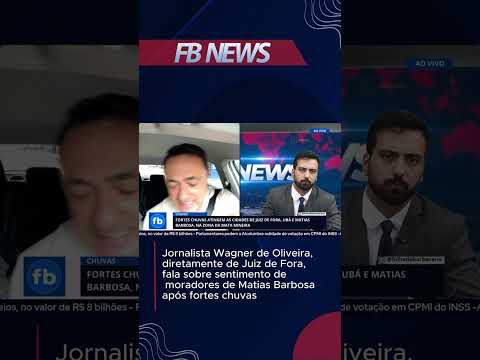 Wagner de Oliveira traz relato sobre conversa com moradores de Matias Barbosa-MG