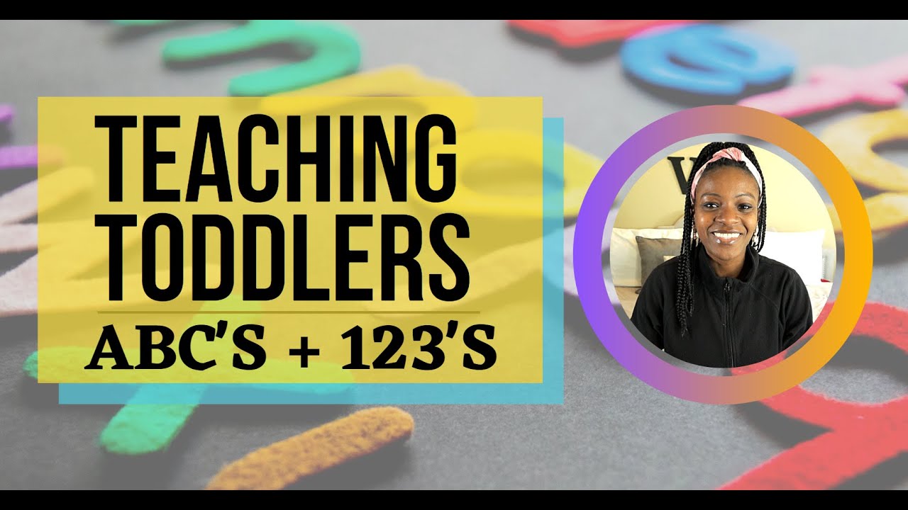 Teaching Toddlers ABC's and Counting: Lesson Plan Included!
