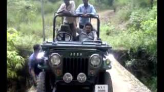 preview picture of video 'Sreeram - Ponmudi Trip on our JeeP'