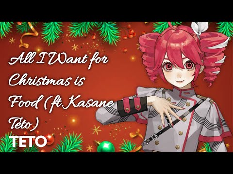 All I Want for Christmas is Food (ft. Kasane Teto SV2) | A Mariah Carey Parody