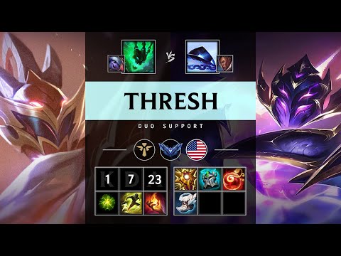 Thresh Support vs Xerath - NA Diamond Patch 25.14