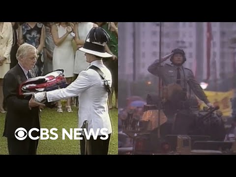 From the archives: China takes sovereignty over Hong Kong in 1997