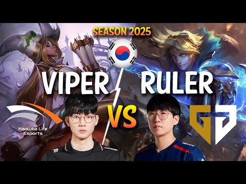 HLE Viper vs GEN Ruler - Viper MISS FORTUNE vs Ruler EZREAL ADC - Patch 15.2 KR Ranked | lolrec