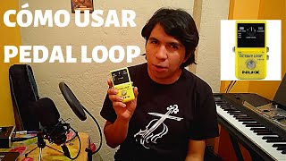 Video thumbnail for Cómo funciona y cómo usar un PEDAL LOOP - Tutorial | Review NUX Octave Loop Pedal | Leonardo Ponce by Leonardo Ponce