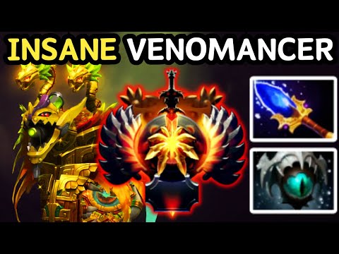 🔥 THIS IS HOW VENOMANCER OFFLANE GETS 21 KILLS EASILY 🔥 DOTA 2