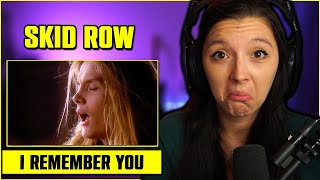 Skid Row - I Remember You | FIRST TIME REACTION | Official Music Video