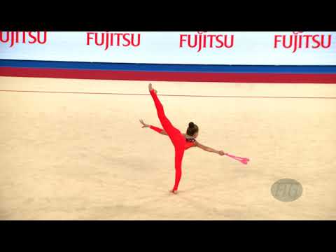 ANITEI Laura (ROU) - 2019 Rhythmic Junior Worlds, Moscow (RUS) - Qualifications Clubs