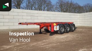 Van Hool 20ft container chassis semi-trailer | Image 4 - Autoline