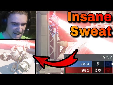 INSANE Warzone Game vs a Team! Sweaty Halo 5 Warzone