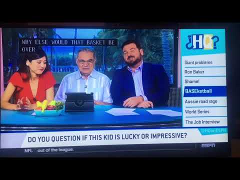 Calvin's segment on "Highly Questionable" w/ Dan Le batard