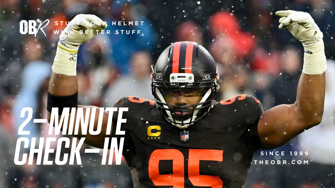 Cleveland Browns Two-Minute Practice Check-In: 12/12/25