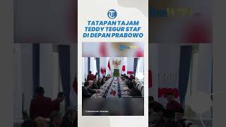 Tatapan Mayor Teddy Tegur Staf Suguhkan Minum saat Prabowo dan PM Jepang Bicara, Beri Kode Berhenti
