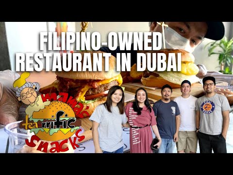 Filipino- Owned Restaurant in Dubai | Mama's Tea-rrific Snacks | Danry Santos