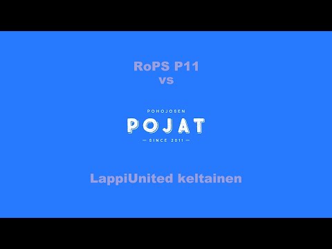 RoPS P11 vs LappiUnited keltainen