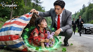 CEO bancarrota adopta a mendiga de 5años,descubre q es diosa de fortuna!En 1noche gana 500Billones！