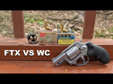 🤯Heavy Clothing Stops .38 Wadcutter?!? PART 2 - Hard Cast Wadcutter & Hornady Critical Defense .38 👍