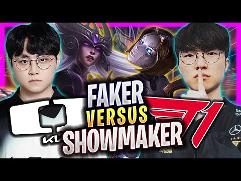 T1 FAKER vs DK SHOWMAKER! - T1 Faker Plays Orianna MID vs DK ShowMaker Syndra!