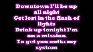 SIMPLE PLAN-OUTTA MY SYSTEM LYRICS