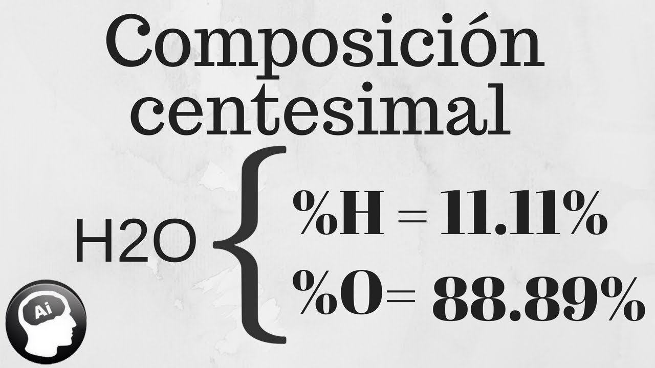 Composición centesimal, porcentual