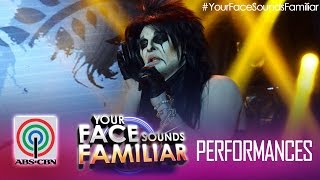 Your Face Sounds Familiar: Jay R as Alice Cooper - "Alice Cooper"