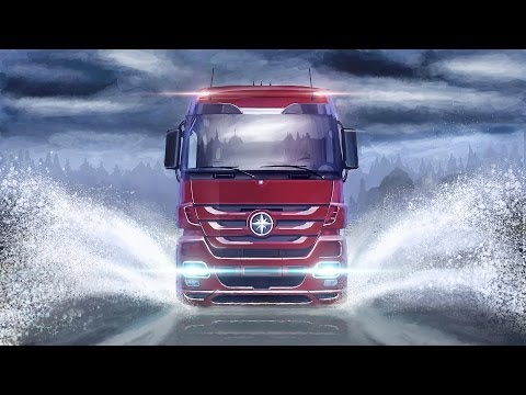 Euro Truck Simulator 2 #13 - Trasa Zürich - Milano (Scania) Full HD