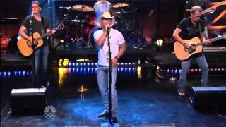 Kenny Chesney Come Over live The Tonight Show Jay Leno 7-12-12