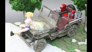 【ゆっくり実況】ハセガワ エイミーのジープを作ってみた【プラモデル作成】