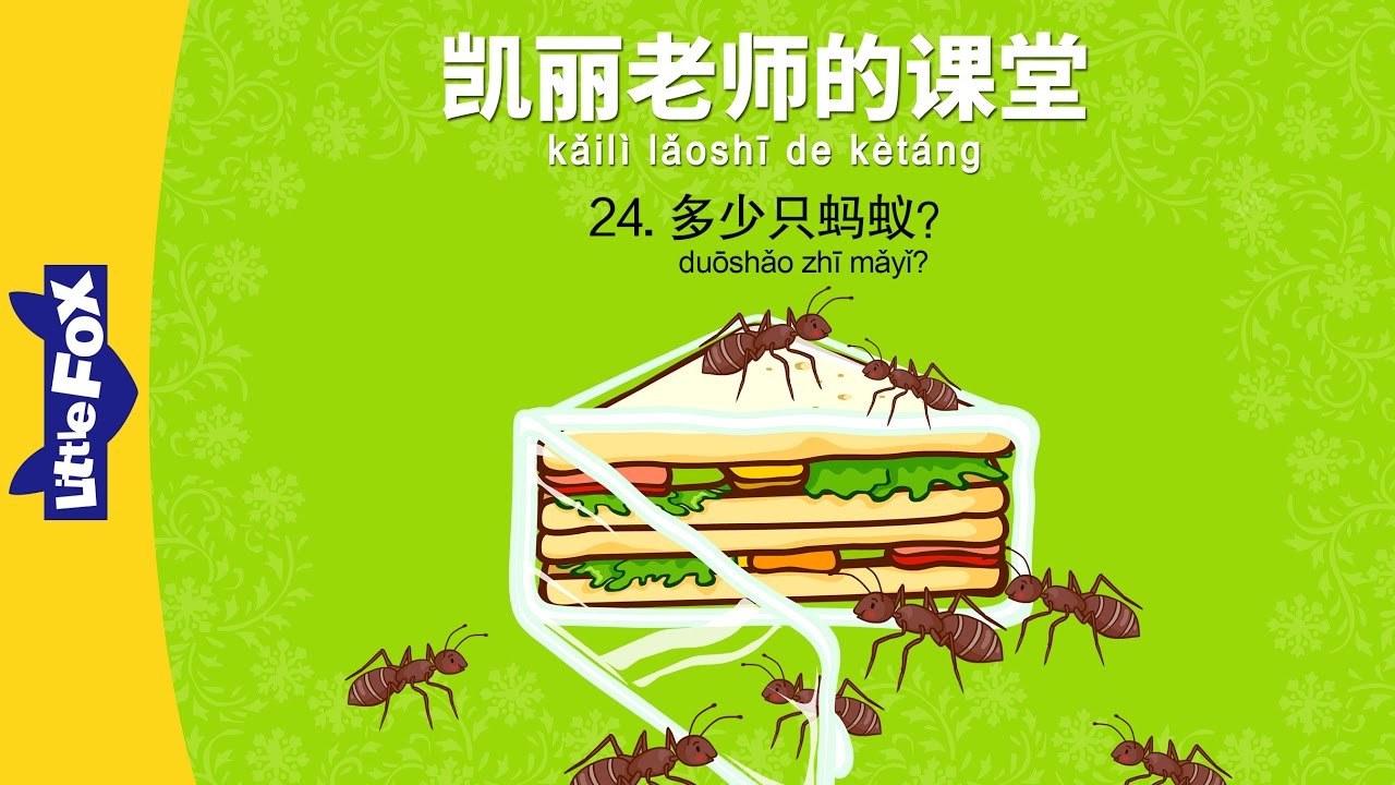 Bài 24 - 多少只蚂蚁？ Có bao nhiêu con kiến？