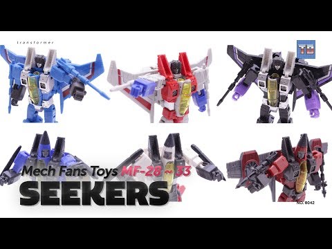 Transformer Mech Fans Toys SEEKES / Starscream, thunderscracker, skywarp, dirge, ramjet, thrust Toy