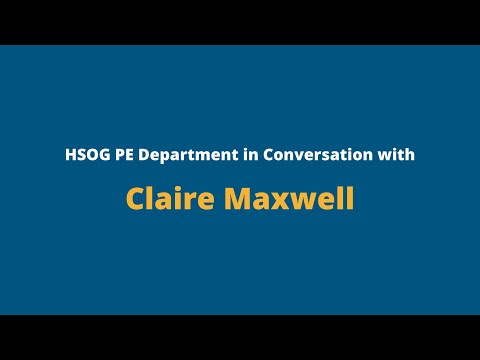 HSOG PE Department in Conversation With