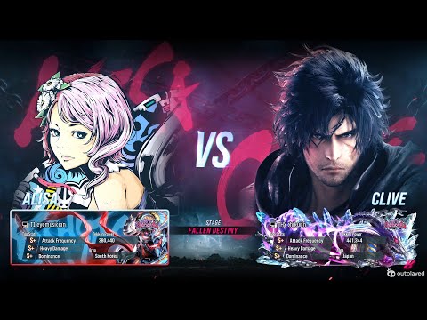 T1 eyemusician (ALISA) VS THY chikurin (CLIVE) | TEKKEN 8 HIGH LEVEL PLAYERS RANKED MATCH