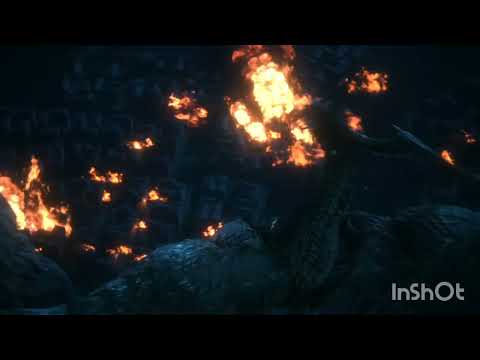 Bahamut destroys City - Final Fantasy XVI PS5