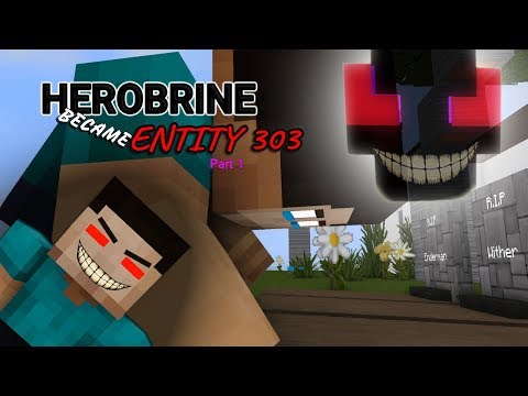 MONSTER SCHOOL : HEROBRINE BECAME ENTITY 303 - RIP ALL MONSTER (Part 1)