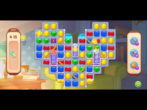 Playrix Homescapes Gameplay Walkthrough Level 8197