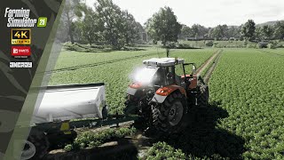 FS25 | Realistic Graphics Gameplay | Massey Ferguson spreading fertilizer |