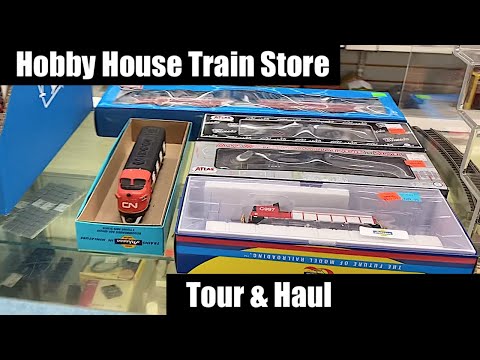 Hobby House (HO & N) Model Train Store - Tour & Haul