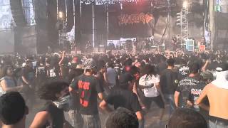 Exodus wall of death :) Hell And Heaven México 2013