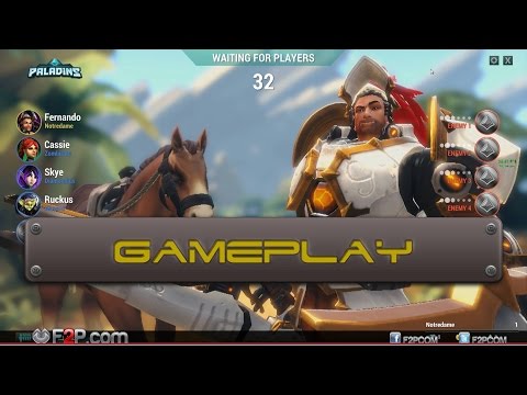 Paladins Fernando Gameplay - Closed Beta