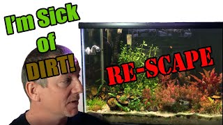 Rescaping the 40 Gal. Growout Tank (Crazy Difference) | LANDEN Aquasoil