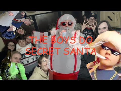 THE BOYS DO SECRET SANTA