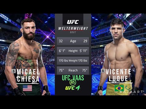 Michael Chiesa vs Vicente Luque full fight