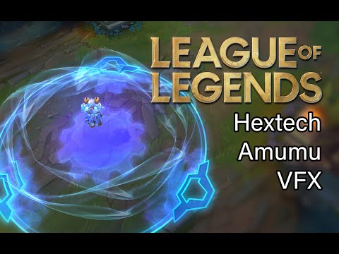 Hextech Amumu skin visual effects