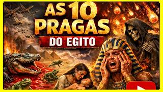 AS 10 PRAGAS DO EGITO O DIA EM QUE DEUS PAROU O MUNDO ???? A ÚLTIMA É ASSUSTADORA!
