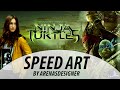 Speed Art - Teenage Mutant Ninja Turtles (Las ...