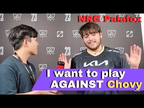 NRG Palafox: "I just want to play against Chovy" NRG vs MAD Worlds 2023