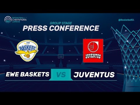 EWE Baskets Oldenburg v Juventus Utena - Press Conference - Basketball Champions League